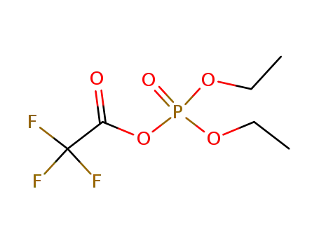 Molecular Structure of 650-09-9 (O,O-Diethyl O-Trifluoroacetyl Phosphate)