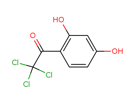 2,2,2-trichloro-1-(2,4-dihydroxy-phenyl)-ethanone