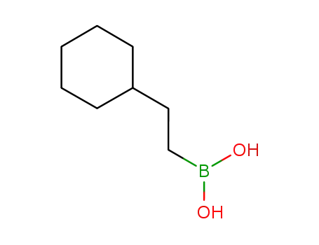 Molecular Structure of 105869-43-0 (2-(cyclohexylethyl)boronic acid)