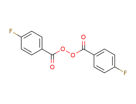 Molecular Structure of 582-92-3 (bis(4-fluorophenyl)peroxyanhydride)