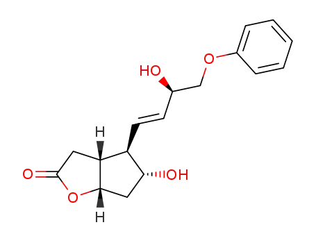 2H-Cyclopenta[b]furan-2-one,hexahydro-5-hydroxy-4-[(1E,3R)-3-hydroxy-4-phenoxy-1-buten-1-yl]-, (3aR,4R,5R,6aS)-