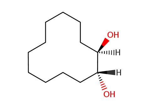 Molecular Structure of 118101-28-3 (cis-1,2-cyclododecanediol)