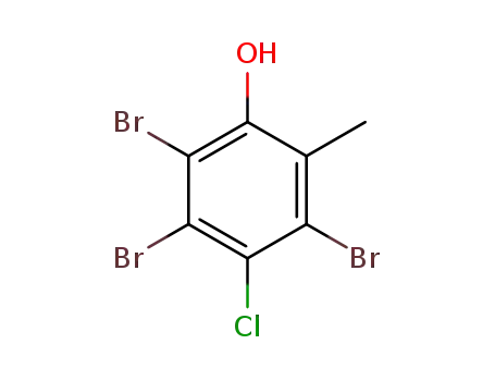 2,3,5-트리브로모-4-클로로-6-메틸페놀