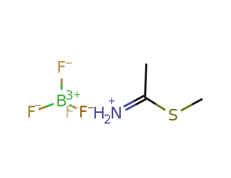 Molecular Structure of 277306-39-5 (1-(methylthio)ethyleneiminium tetrafluoroborate)