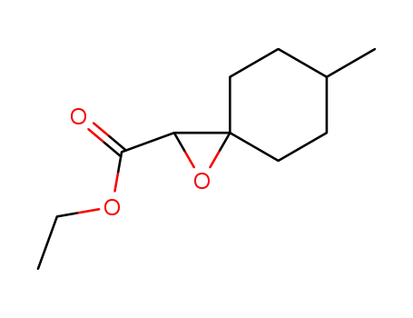 Molecular Structure of 73040-03-6 (ethyl 6-methyl-1-oxaspiro[2.5]octane-2-carboxylate)