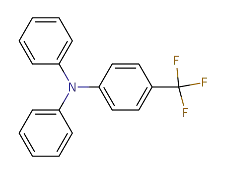 Molecular Structure of 36809-32-2 (Benzenamine, N,N-diphenyl-4-(trifluoromethyl)-)