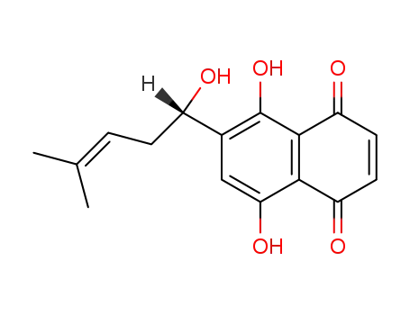 Molecular Structure of 23444-65-7 (ALKANNIN)