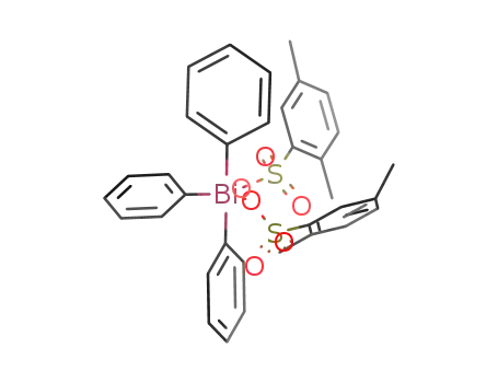 triphenylbismuth bis(2,5-dimethylbenzenesulfonate)