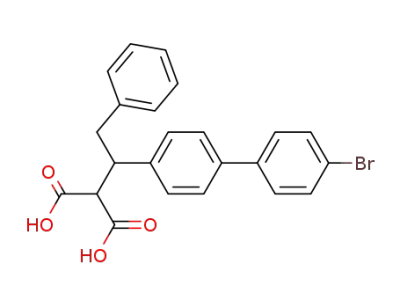 [1-[4′-ブロモ[1,1′-ビフェニル]-4-イル]-2-フェニルエチル]プロパン二酸