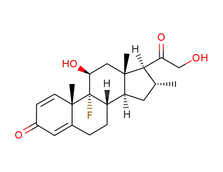 Molecular Structure of 382-67-2 (Desoximetasone)