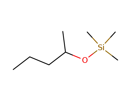 Molecular Structure of 1825-67-8 (2-(Trimethylsilyloxy)pentane)