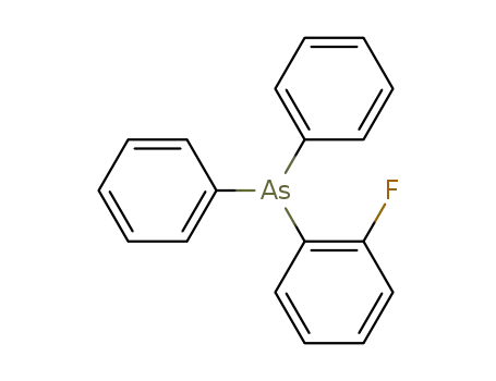 Molecular Structure of 88652-76-0 (Arsine, (2-fluorophenyl)diphenyl-)