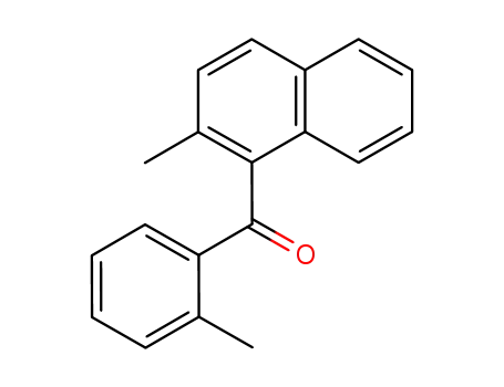 Molecular Structure of 73408-31-8 ((2-methylnaphthalen-1-yl)(o-tolyl)methanone)