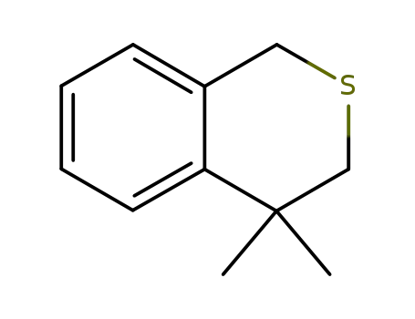 Molecular Structure of 112425-40-8 (4,4-dimethylisothiochroman)