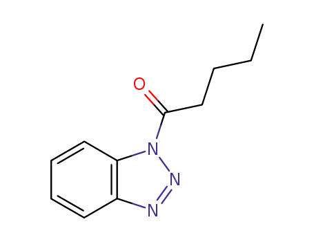 Molecular Structure of 84298-28-2 (1H-1,2,3-benzotriazol-1-yl(n-butyl)methanone)