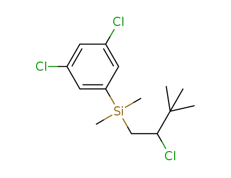 C<sub>14</sub>H<sub>21</sub>Cl<sub>3</sub>Si
