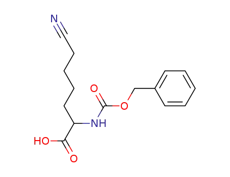 N-Benzyloxycarbonylamino-6-cyanohexanosaeure