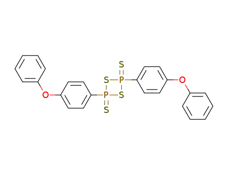 1,3,2,4-Dithiadiphosphetane,2,4-bis(4-phenoxyphenyl)-, 2,4-disulfide