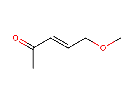 Molecular Structure of 59376-65-7 (3-Penten-2-one, 5-methoxy-, (E)- (9CI))