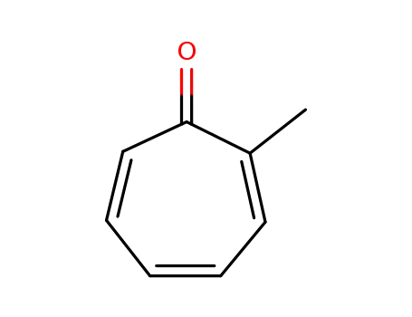 Molecular Structure of 29639-53-0 (2-methylcyclohepta-2,4,6-trien-1-one)