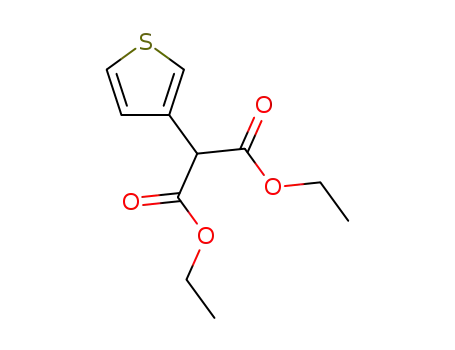 Molecular Structure of 37784-67-1 (diethyl (3-thienyl)malonate)