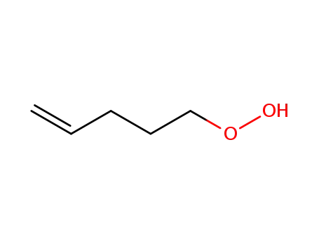 Molecular Structure of 60990-44-5 (hydroperoxyde de pentene-4)