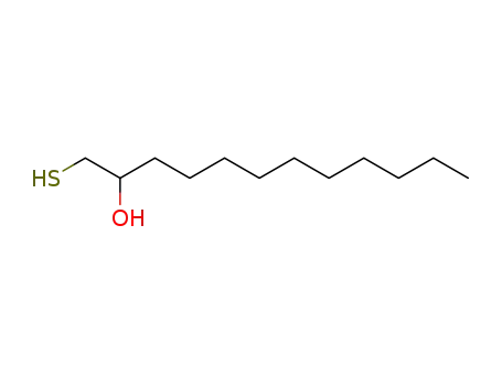 Molecular Structure of 20611-11-4 (1-mercaptododecan-2-ol)