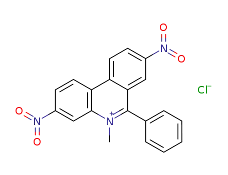 5-methyl-3,8-dinitro-6-phenylphenanthridinium chloride