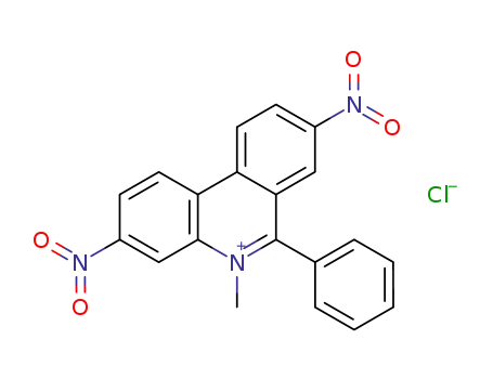 5-メチル-3,8-ジニトロ-6-フェニルフェナントリジン-5-イウム?クロリド
