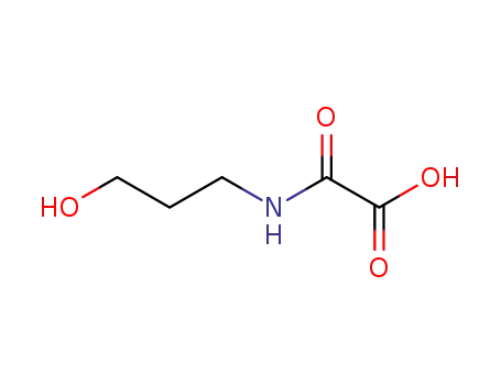 Molecular Structure of 1211493-82-1 ([3-hydroxypropylamino]oxoacetic acid)