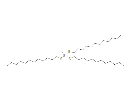 Dodecane-1-thiolate;methyltin(3+)