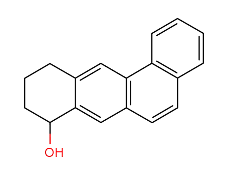 Molecular Structure of 91484-81-0 (8,9,10,11-tetrahydrotetraphen-8-ol)
