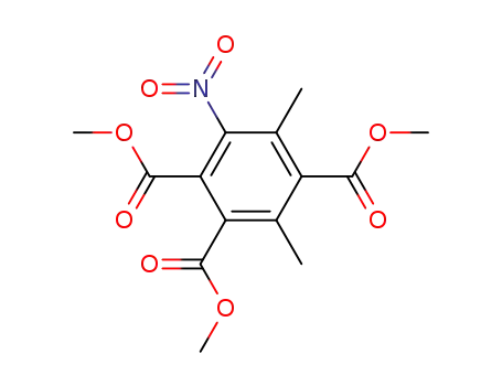 2.5.6-Trimethoxycarbonyl-4-nitro-m-xylol