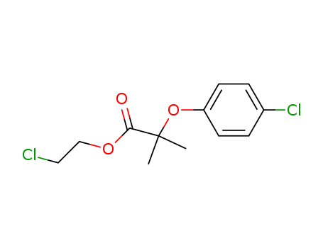 Propanoic acid,2-(4-chlorophenoxy)-2-methyl-, 2-chloroethyl ester