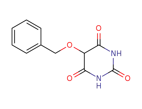 Molecular Structure of 99985-14-5 (5-benzyloxy-barbituric acid)