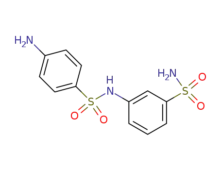 Molecular Structure of 16840-26-9 (Benzenesulfonamide, 4-amino-N-[3-(aminosulfonyl)phenyl]-)