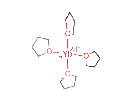 Molecular Structure of 106316-57-8 (Ytterbium, diiodotetrakis(tetrahydrofuran)-)