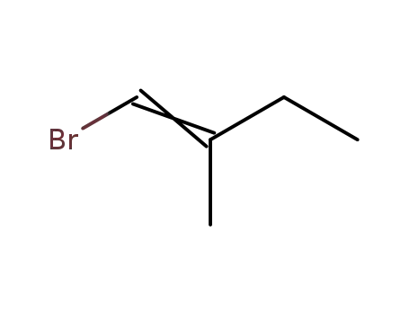 Molecular Structure of 10379-48-3 (E/Z-1-Brom-2-methyl-1-buten)