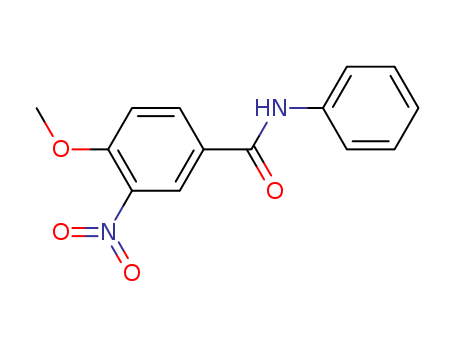 Benzamide,4-methoxy-3-nitro-N-phenyl- cas  97-32-5