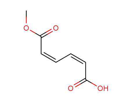 2,4-Hexadienedioic acid, 1-methyl ester, (2Z,4Z)-