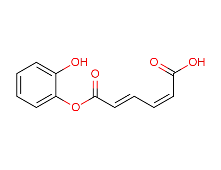 (2Z,4E)-6-(2-hydroxyphenoxy)-6-oxohexa-2,4-dienoic acid