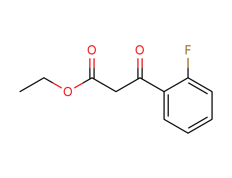 Molecular Structure of 1479-24-9 (3-(2-FLUORO-PHENYL)-3-OXO-PROPIONIC ACID ETHYL ESTER)