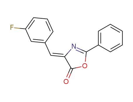5(4H)-Oxazolone, 4-[(3-fluorophenyl)methylene]-2-phenyl-, (Z)-