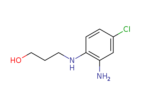 1-Propanol,3-[(2-amino-4-chlorophenyl)amino]-