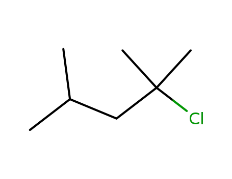 Molecular Structure of 35951-33-8 (2-CHLORO-2,4-DIMETHYLPENTANE)