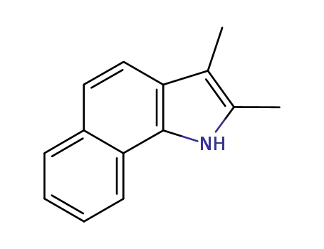 Molecular Structure of 36729-21-2 (2,3-dimethyl-1H-benzo[g]indole)