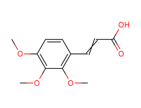 2,3,4-Trimethoxycinnamic-4-Trimethoxycinnamic acid Cas no.33130-03-9 98%