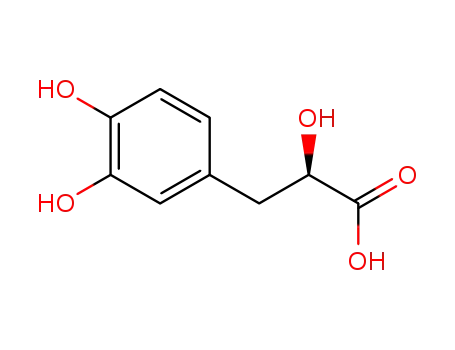 Molecular Structure of 76822-21-4 (Danshensu)