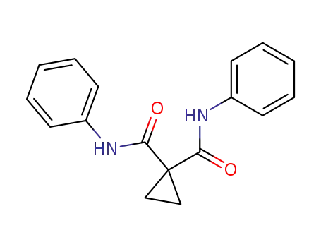 Molecular Structure of 146653-73-8 (N,N'-bis(phenyl)cyclopropane-1,1-diamide)