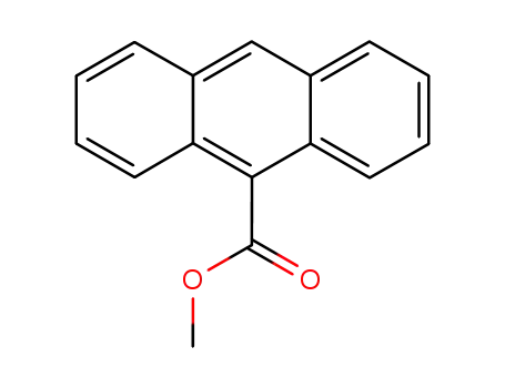 Molecular Structure of 1504-39-8 (9-Anthracenecarboxylic acid methyl)